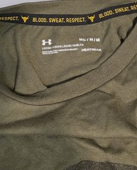 Under Armour Men’s Project Rock Payoff graphic Brahma Bull Olive Green t-shirt
