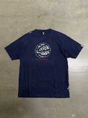 Vintage Y2K UNK NBA Team Logos Basketball Print Navy Blue T-Shirt Men’s XL