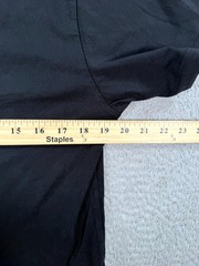 Each x Other Shirt Mens Medium Black Crew Neck Embroidered Logo Tee Summer