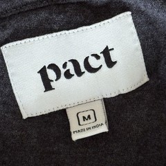 Pact Greatful Dead Mens 100% Organic Cotton Tee T Shirt SZ M Sustainable Graphic