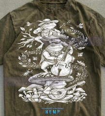 Frog Musician Toad Band Music Animal Comfort Tee