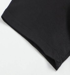 New Men Luxury V-Neck Rhinestones Fashion Diamonds Black T-Shirt High Quality