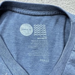 O’neill Mens Shirt Size XL Gray Short Sleeve Crew Neck Graphic Tee Casual Surfer