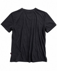 Beautiful Giant Garments black pocket tee with colorful woven/tribal pocket