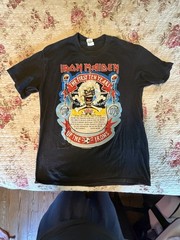 Iron Maiden First 10 Years Shirt. Vintage 1990. Up The Irons!