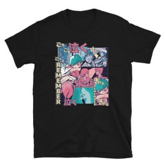 Romantic Anime Romance Old Love Memory Comic Book Style T-Shirt