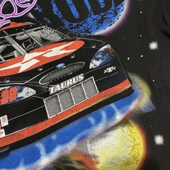 Vtg 90s Ricky Rudd Nascar Track Star All Over Print XL Chase -Small Spots Pic #4