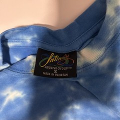 Gulf Shores Alabama Shirt Mens S Blue Tie Dye Short Sleeves Tee