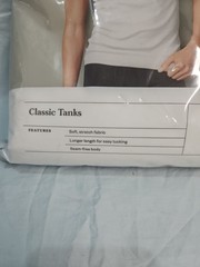 Goodfellow & Co Classic Tanks Mens Size XXL 50/52 4 White Tank Tops Shirts