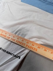 SULI Oversized Contrast Panel T Shirt Minimalist Streetwear Tee Medium