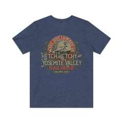 Hetch Hetchy & Yosemite Valley Railroad 1900 Vintage Men’s T-Shirt