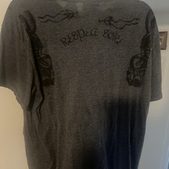 Sure Original Back to Basic Charocal Grey Hamsa Hand Eye Graphic T-Shirt