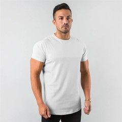 Men’s Fitness Muscle T-Shirt Slim Fit Gym Bodybuilding Short Sleeve