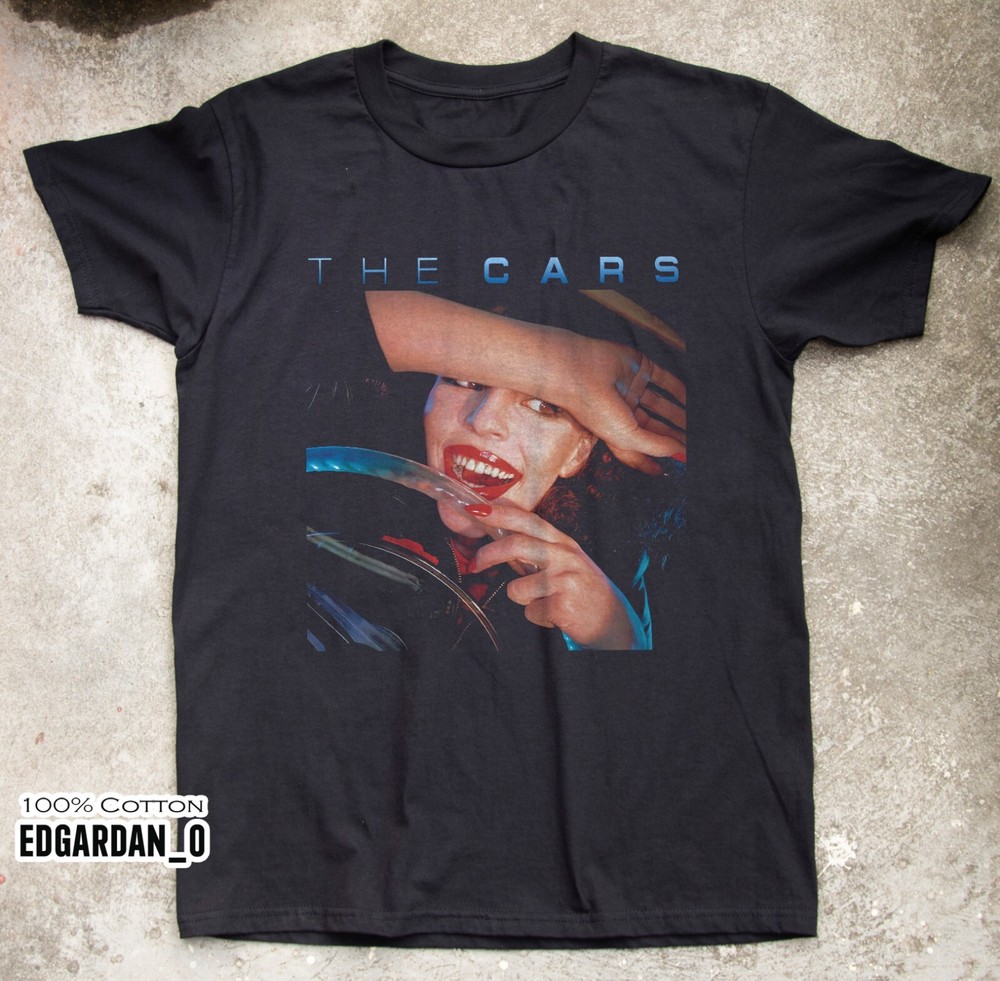 The Cars American Rock Band Black Unisex T-Shirt All Sizes S-5XL