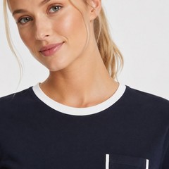 Tommy Hilfiger Midnight Blue T-Shirt with Pocket