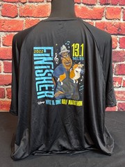 RunDisney 2022 13.1 Miles Black Shirt “I DID IT” Wine Dine Half Marathon 3XL NWT