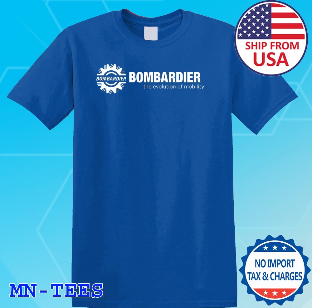 Bombardier Aerospace Blue Size S-5XL