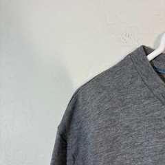Mack Weldon Shirt Mens Medium Gray Pima Cotton Long Sleeve Crewneck Tagless Tee
