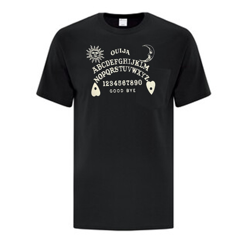 Ouija Board Game T Shirt S to 2 Extra Large Sizes Occult Oracle Spirits