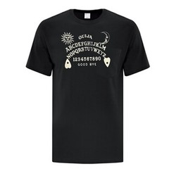 Ouija Board Game T Shirt S to 2 Extra Large Sizes Occult Oracle Spirits