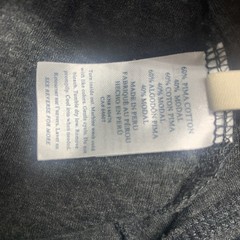 Faherty Cloud Cotton PIMA COTTON Henley Shirt Men’s Gray Long Sleeve – Size L
