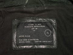 Men’s All Saints COERCE LEATHER SHIRT jacket overshirt XL (ref56) £149.99!!!!!