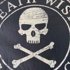 Death Wish Coffee Co Shirt Mens XXL Skull Crossbones Crew Graphic Tee Black USA