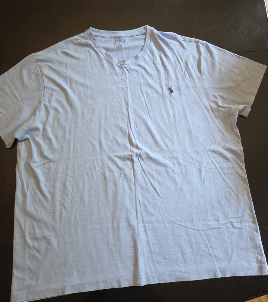 Polo Ralph Lauren Men’s Pebble Blue Big 2X Big & Tall T-Shirt
