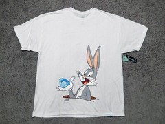 Diamond Supply Co x Looney Tunes Bugs Bunny men’s white t-shirt XXL warner bros
