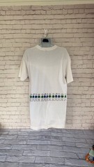 Vintage DOUBLE TROUBLE DATE PARTY white short tee sleeve ’91 unisex size XL