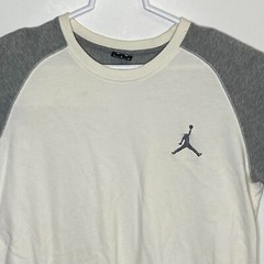 Jordan Large Men’s Half Sleeve Two Tone Crewneck Shirt