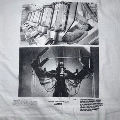 Aliens Movie 1986 Double Sided T Shirt Large Men’s
