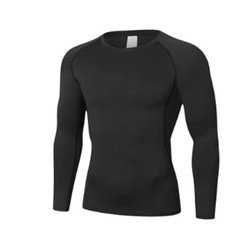 Men’s T-shirt Men Running Sport T Shirt Men Compression Fitness Tops Tee Quick