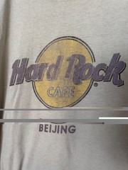 Hard Rock Cafe Beijing China Beige T-Shirt