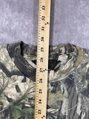 Vintage 90’s Liberty Camo Pocket T-Shirt Size Men M/L? Mossy Oak Single Stitch