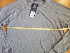 Tyndale Shirt Mens M Gray NEW Flame Resistant Arc Rated FR Long Sleeve M010T