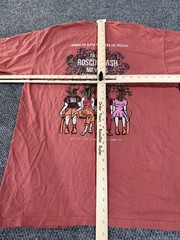 Comfort Colors Shirt Mens Medium Pink Lambda Chi & Sigma Chi Fallfest 2016 Tee