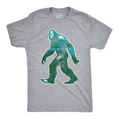 Mens Funny T Shirts Nature Bigfoot Sarcastic Sasquatch Graphic Novelty Tee For