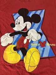 Mickey Mouse T-Shirt Adult Oversized Sleep Shirt One Size Fits Most Vintage
