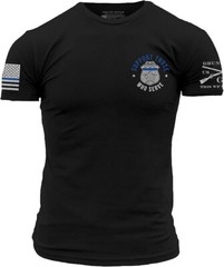 Custom name Blue Line Support Those Who Serve AOP Shirt 3D shirt Full Size S-5XL