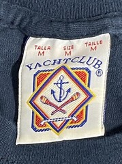 Yacht Club San Miguel de San Allende Skeleton Playing Instruments T-Shirt Medium