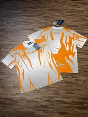 26SS Hell Studios star Color Line Logo Mens trendy short sleeved T-shirt