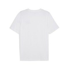 PUMA Essentials Small No. 1 Logo Crew Neck Short Sleeve T-Shirt Mens White Casua