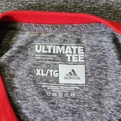Adidas Ultimate Gray & Red Louisville Cardinals Climate Control Tee Size XL