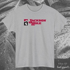 Jackson Hole Mountain Shirt Logo Black Color S M L XL 2XL 3XL – 5XL Made In USA