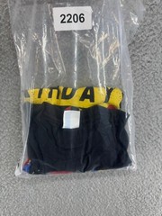 Port & Company Men’s Dad Of The Birthday Boy Toy Block Shirt Size Medium Black