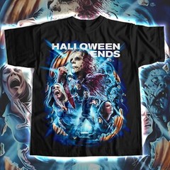 Halloween Horror Michael Ends Graphic Pro Club Shaka RTP Tee Shirt Big Tall #10