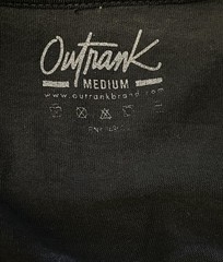 Outrank Shirt Mens Medium Black Pay Me Money Long Graphic Streetwear Tee