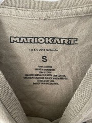 Nintendo Super Mario Kart Tan Mens Sz small T-Shirt 2018