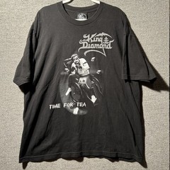 KING DIAMOND Time For Tea Shirt Sz 2XL Official Merchandise Double Sided